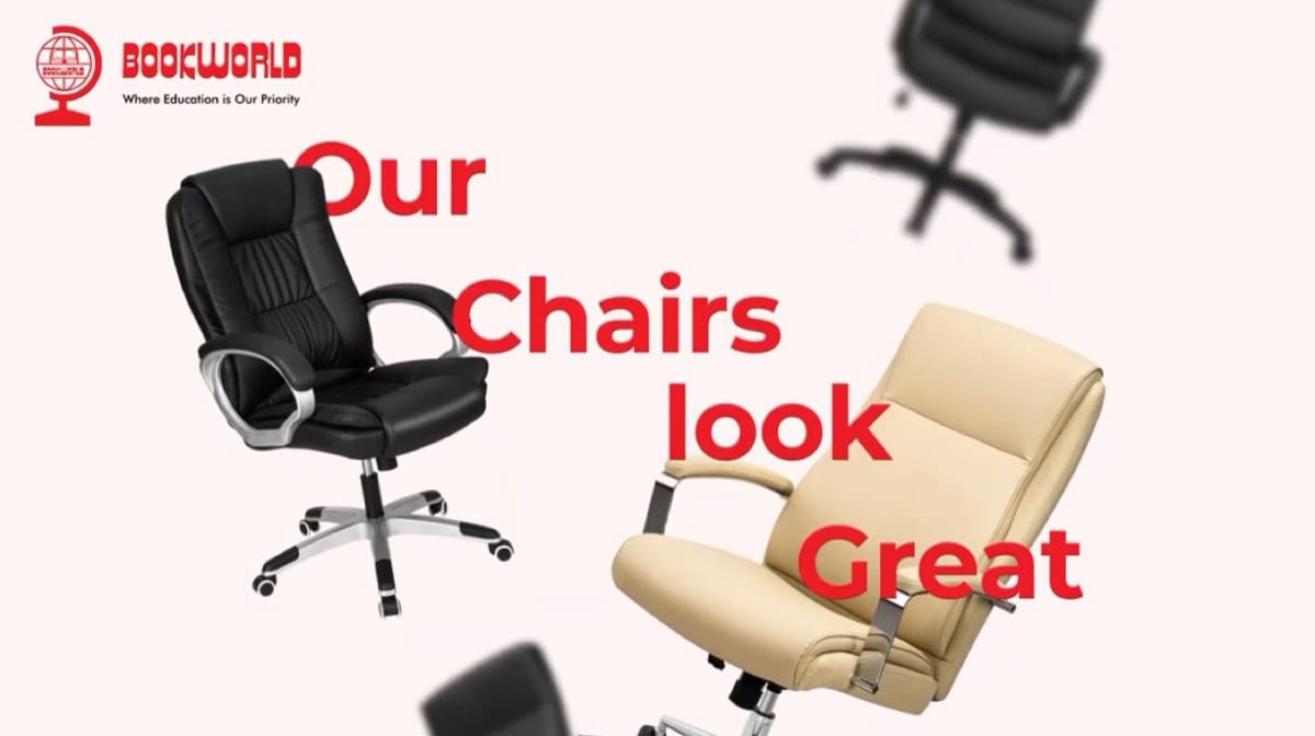 Office chairs campaign film still